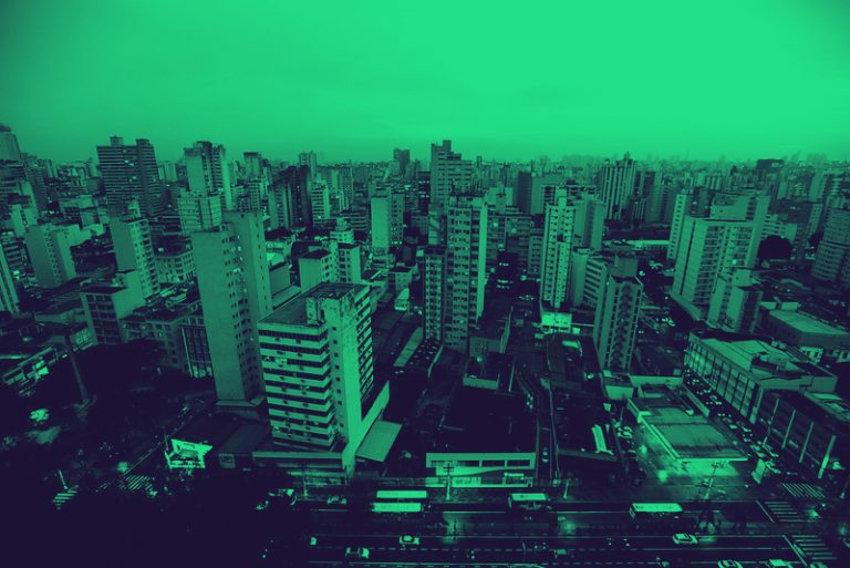 campinas em filtro verde