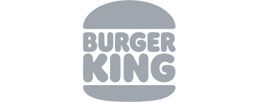 Logo do Burger King em cinza